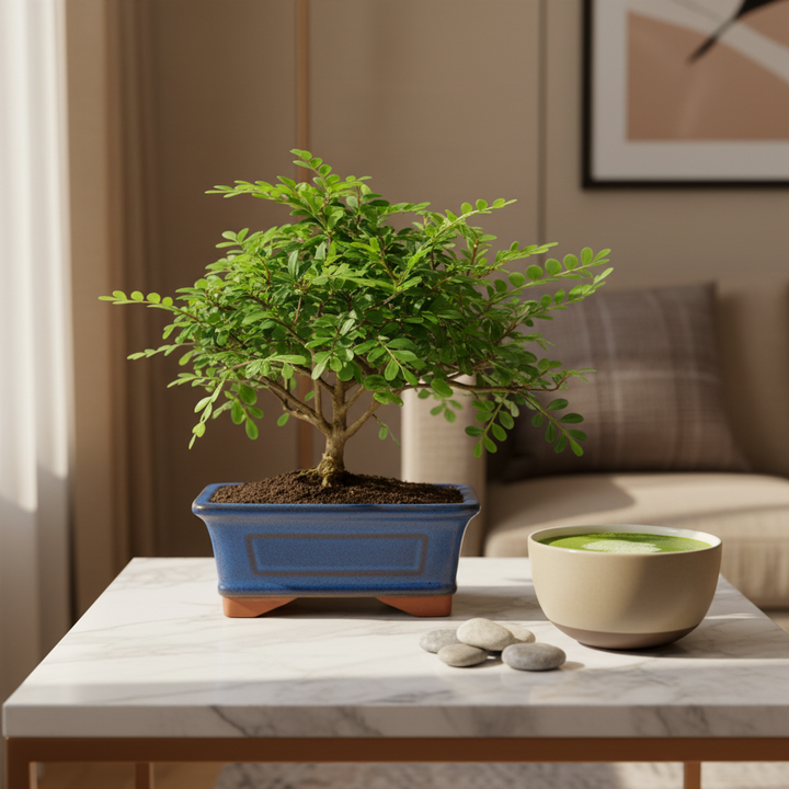 Bonsai Zanthoxylum Piperitum 5 anni - in un&